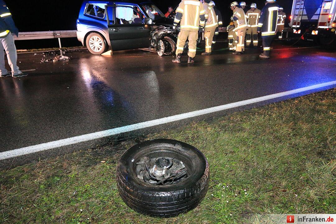 Unfall auf B26 bei Steinbach