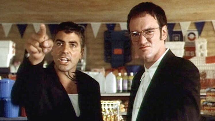 Seth (George Clooney, links) und Richard (Quentin Tarantino) sind fiese Gesellen.