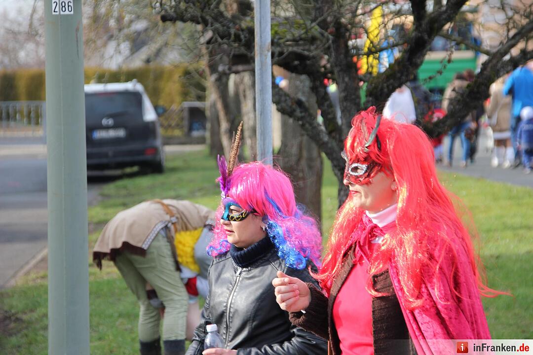 Faschingszug Oberhaid 2016