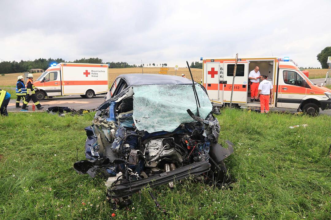 Schwerer Unfall im Landkreis Bamberg