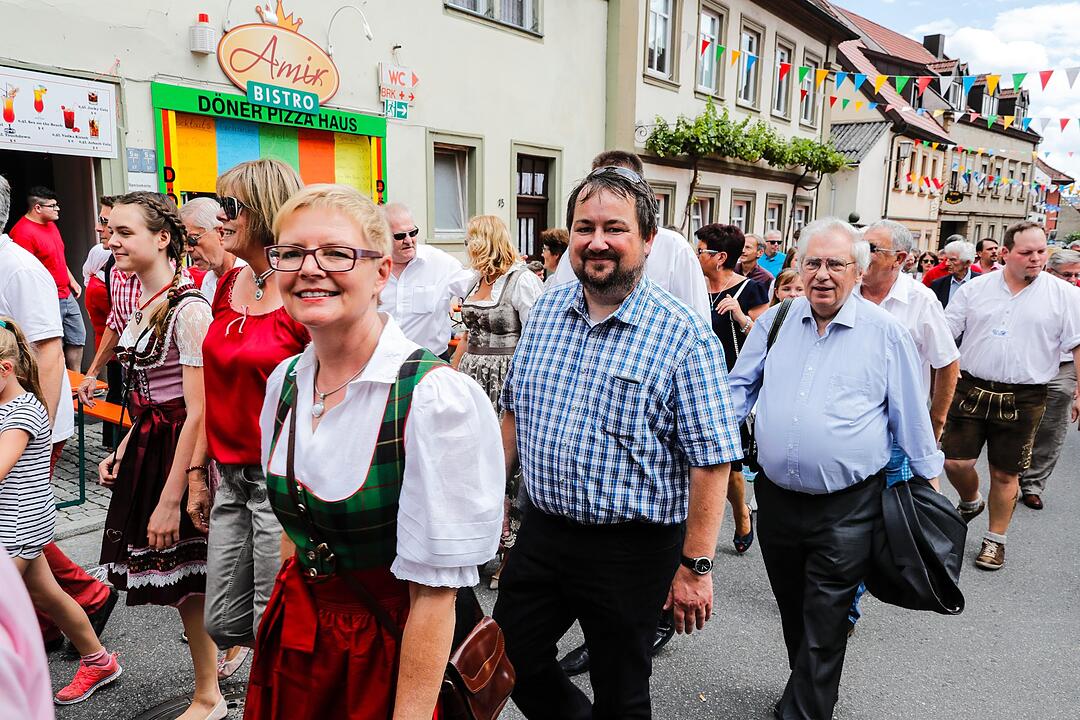 Weinfest-Eröffnung in Zeil am Main