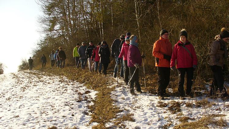 Die Hammelburger Rad- und Fußwanderer scheuen weder Wetter noch Wege und legten im ablaufenden Jahr mehr als 2000 Kilometer zurück.