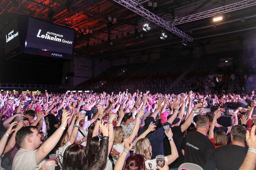 Die Ballermann-Stars sorgten f&uuml;r super Stimmung!