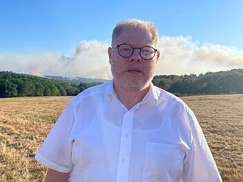 Waldbrand im H&uuml;rtgenwald