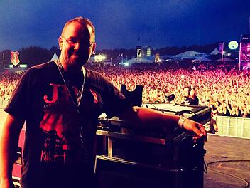 Jürgen in Wacken. Foto: Privat