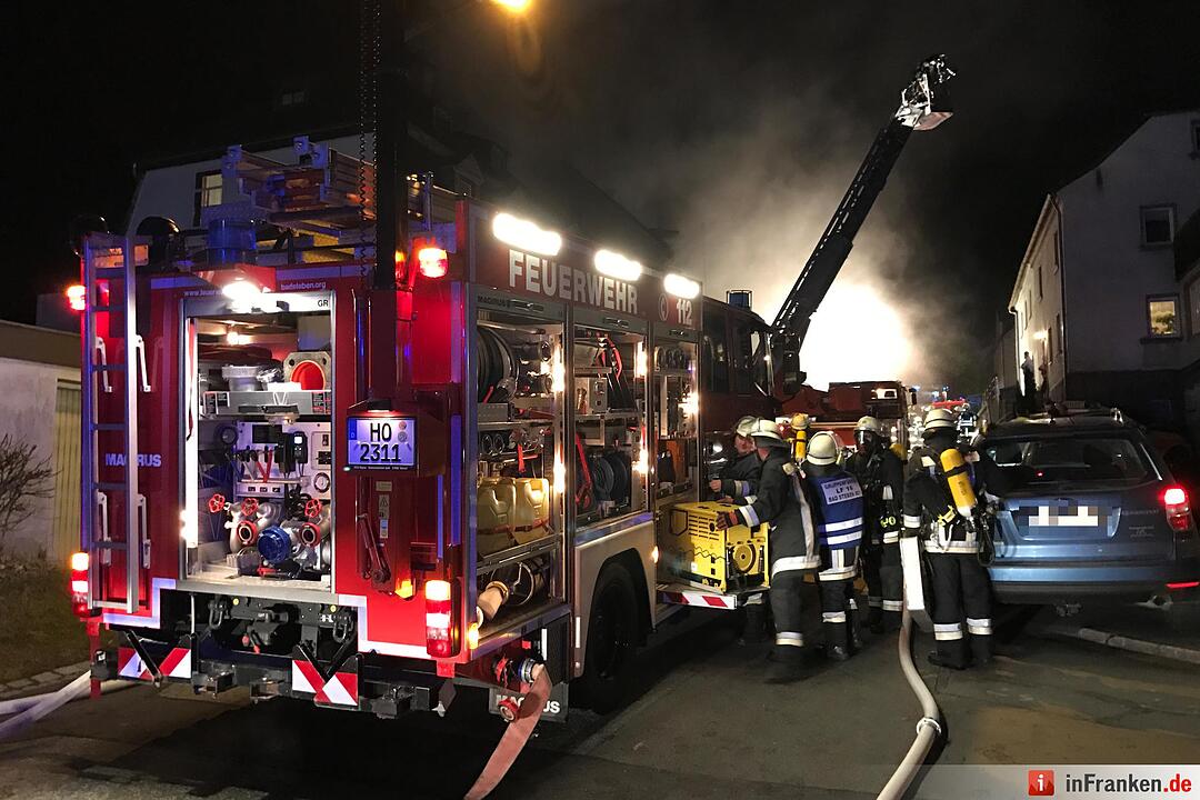 Mann stirbt bei Brand in Geroldsgrün