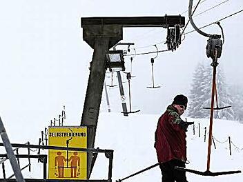 Der Kiesellift in Tettau ist am Sonntag geöffnet. Foto: Archiv/David Ebener, dpa