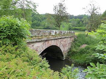 Die Sandsteinbr&uuml;cke bei Ebersbach. Foto: Archiv/Werner Rei&szlig;aus
