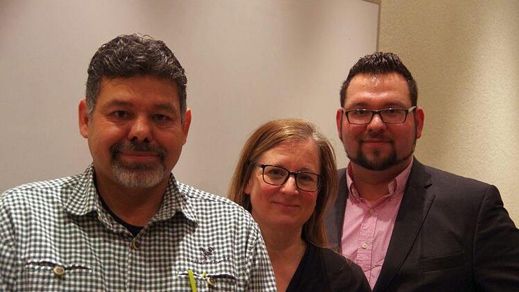 Das neue Vorstandsteam:  Vorsitzender Manuel Perez sen., 2. Vors. Anja Stärker-Kaiser, Schriftführer Manuel Perez jun. Klaus Werner