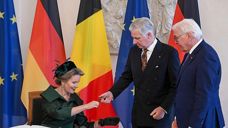 Belgisches Königspaar in Deutschland