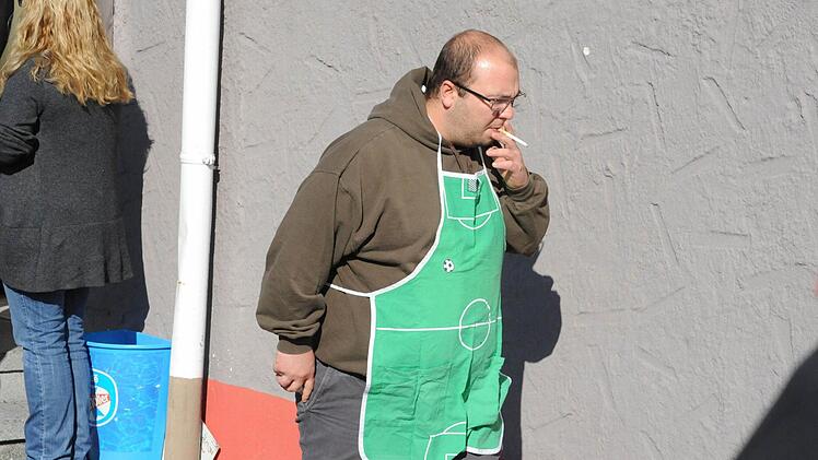 Blick auf das Spiel der Woche in Großwenkheim. Foto: Hopf