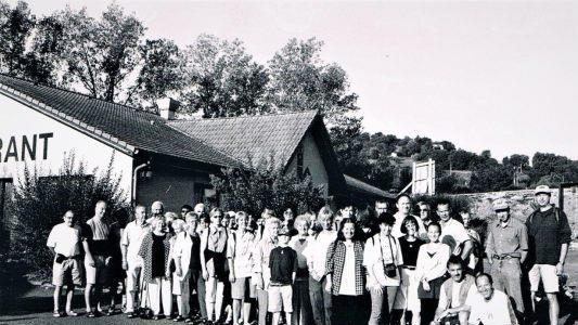 Die Glockenberger-Vereinigung im Jahre 2000 in Villeneuve-sur-Lot Repros: Dieter Seyfarth