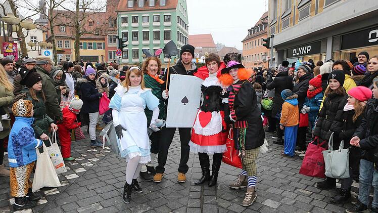 Faschingsumzug in Bamberg Foto: RiegerPress