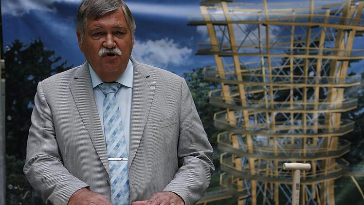 Ebrachs Bürgermeister Max-Dieter SchneiderFoto: Matthias Hoch