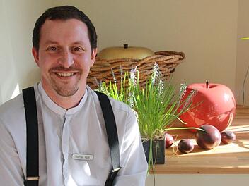 Thomas Hüttl ist Restaurant-Chef in Laudensacks Gourmetrestaurant. Ein Stern, sagt er, ist großartig - aber er schaffe auch Hemmschwellen. Foto: Susanne Will