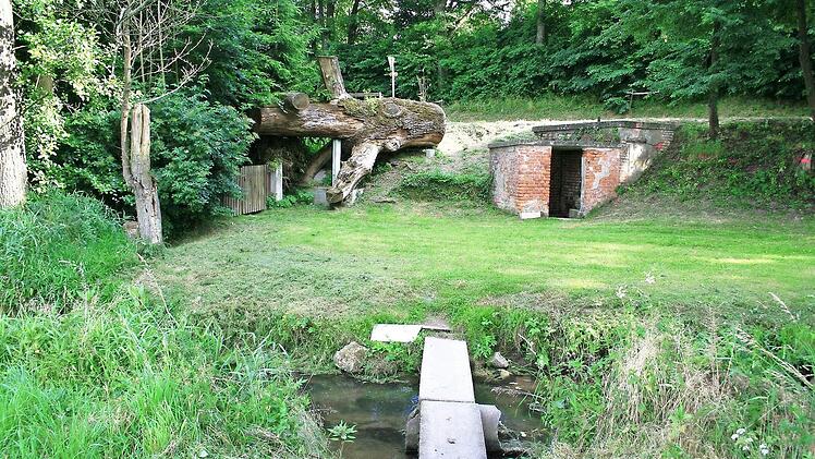 Zwar idyllisch gelegen, aber mit großem Sanierungsbedarf präsentiert sich derzeit noch die Brunnenstube am Ortsrand von Lauter. Foto: nge
