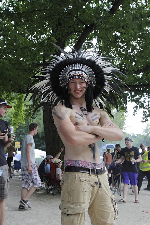 Die krassesten Outfits bei Rock im Park 2017