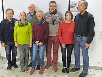 Zweiter Vorsitzender Sigmund Knoll, Schriftführerin Renate Warter, Vorsitzender Werner Ritz, Kassenverantwortliche Angelika Knoll, Kassenprüfer Hubert Amon, Kassenprüferin Ursula Ritz und Dritter Vorsitzender Eberhard Best bilden den Vorstand des Aktionskreises. Foto: privat