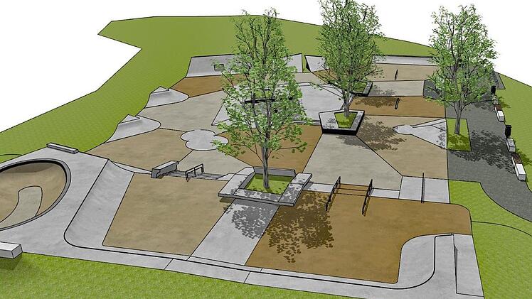 Skatepark Nürnberg Animation