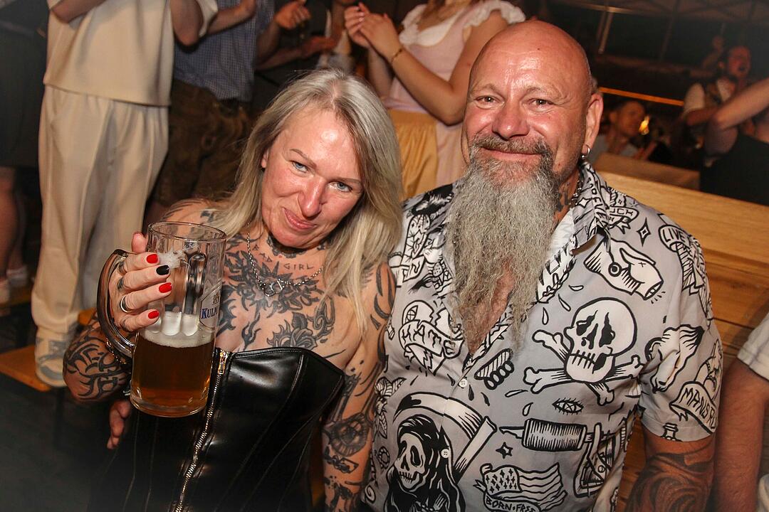 Am letzten Tag vom Bierfest wurde nochmal richtig gefeiert.