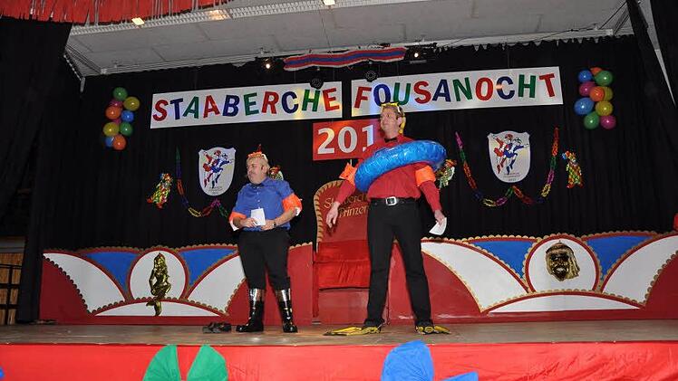 Jahrelang traten sie gemeinsam als Conférenciers in Erscheinung. Heuer sind sie mit zwei "eigenen" Auftritten in Form einer "Mini und Maxi - Playback-Show" dabei: Marcus "Mac" Reißig (rechts) und Michael "Michl" Schülein.