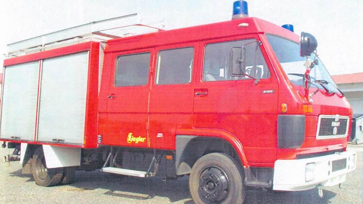 Dieses Löschfahrzeug, ein LF 8/6, hat die Gemeinde Untermerzbach ins Auge gefasst. Mit dem Kauf soll der Oldtimer der Feuerwehr Gereuth nach 50 Jahren abgelöst werden. Foto: privat