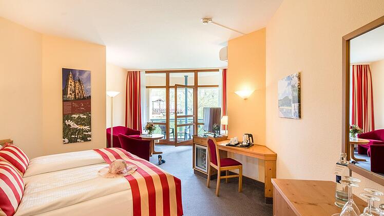 Junior Suite im Best Western Plus Kurhotel an der Obermaintherme.