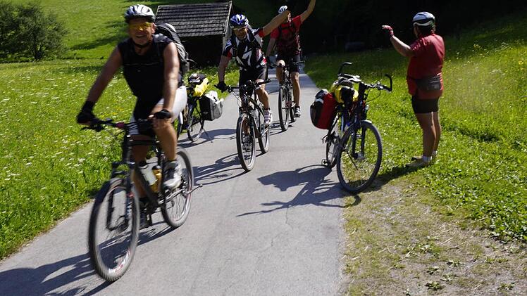 Immer wieder gab es freundige Begegungen...