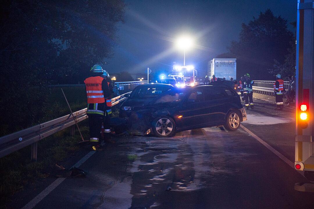 Drei Verletzte nach Unfall im Landkreis Hof