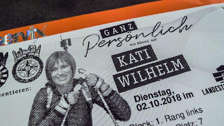 Gast beim Benefiz-Abend von "Old Tablers 151 Coburg" war die ehemalige Biathletin Kati Wilhelm.Foto: Jochen Berger