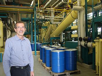Thomas Hillebrand ist seit 2011 Chef der Thurnauer Recyclingfirma PDR. Foto: Jürgen Gärtner
