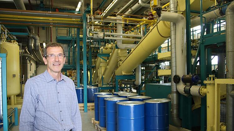 Thomas Hillebrand ist seit 2011 Chef der Thurnauer Recyclingfirma PDR. Foto: Jürgen Gärtner