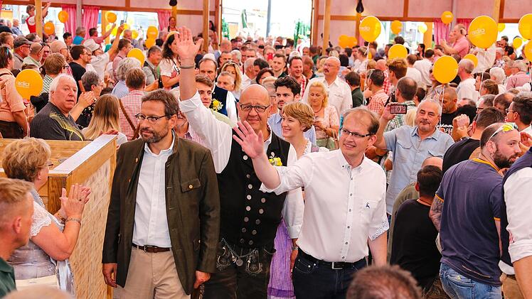 Die Kulmbacher Bierwoche ist eröffnet. Foto: Matthias Hoch