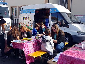 Auch das Spielmobil geht wieder auf Tour; Corona-bedingt jedoch mit einigen Änderungen im Ablauf. Heike Schülein/Archiv
