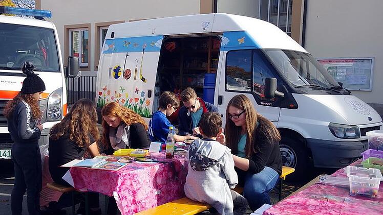 Auch das Spielmobil geht wieder auf Tour; Corona-bedingt jedoch mit einigen Änderungen im Ablauf. Heike Schülein/Archiv