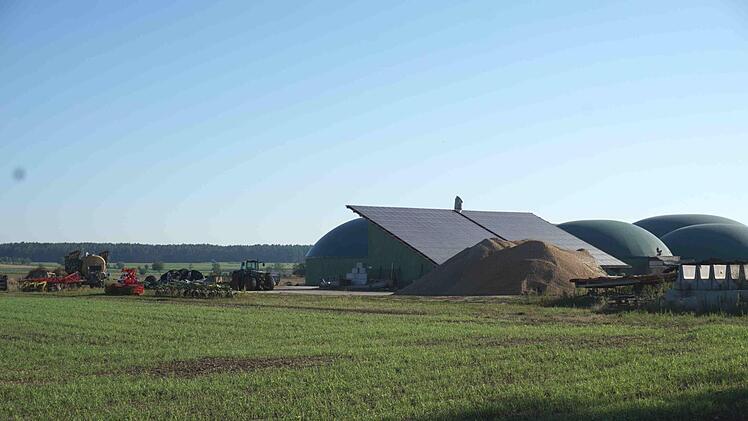 In Richtung Westen soll die Biogasanlage bei Kairlindach erweitert werden. Foto: Richard Sänger