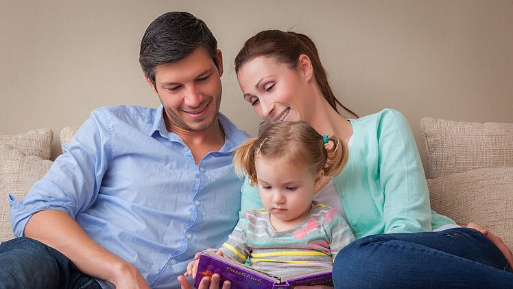 Vorlesen, Familie, Kind vorlesen