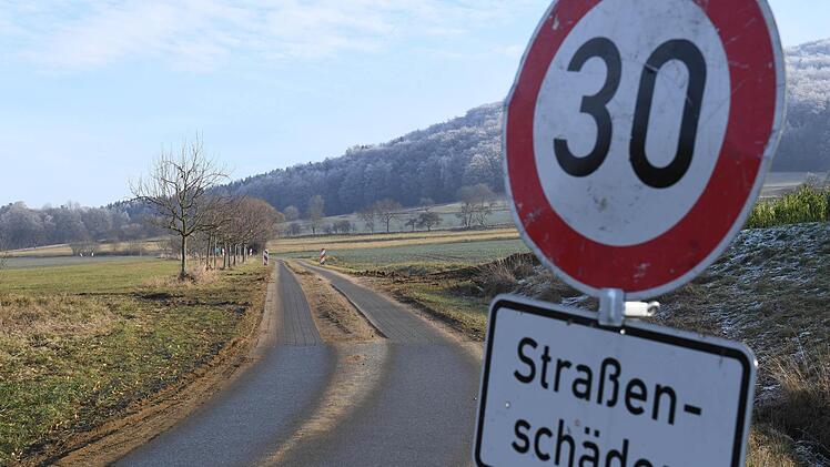 Die Umleitungsstrecke ist am Anfang noch recht komfortabel.