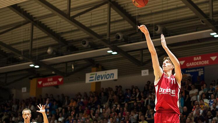 Arnoldas Kulboka war bei seiner Bundesliga-Premiere mit 13 Punkten gleich bester Werfer der Bamberger.