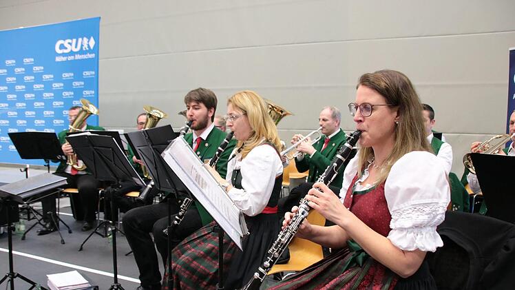 Szenen vom Hammelburger Neujahrsempfang der CSU. Foto: Ralf Ruppert