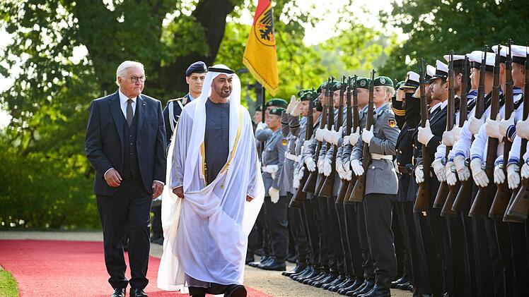 Pr&auml;sident der Vereinigten Arabischen Emirate in Berlin