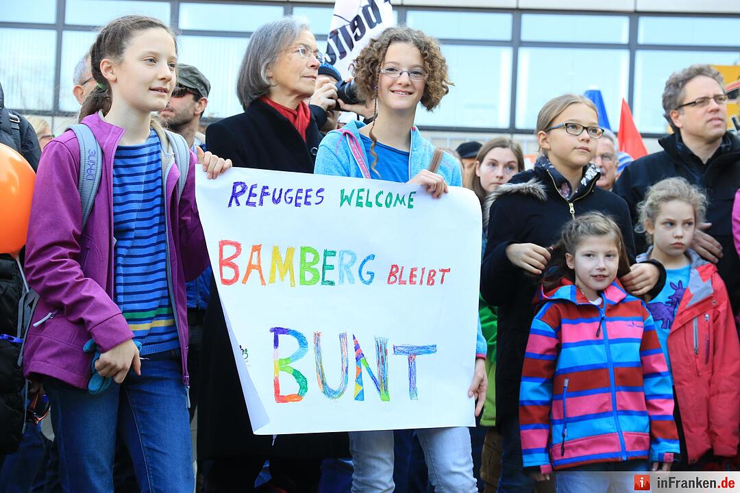 Zwei Demos in Bamberg