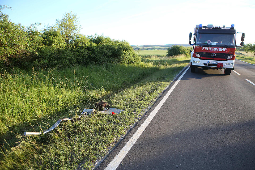 Kreis Bamberg: Biker nach Unfall in Lebensgefahr