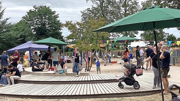 Die Kita &bdquo;Villa Sonnenschein&ldquo; in Adelsdorf hat ihr Sommerfest gefeiert.