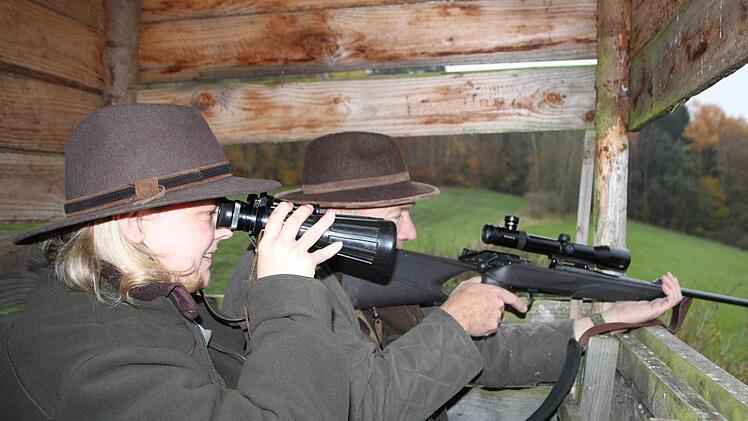 Von hier oben hat man...