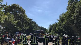 Schwerer Unfall im Kreis Bamberg - Kollision nahe Bischberg