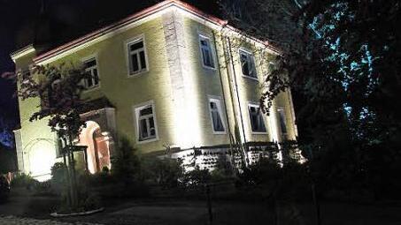 Angestrahltes Gebäude in der Festungsstraße  Foto: Friedwald Schedel