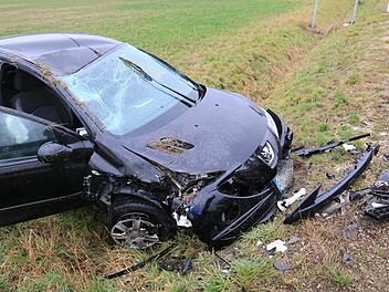 Unfall in Bad Staffelstein Foto: Ferdinand Merzbach