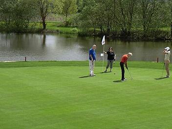 Golfpartie in Maria Bildhausen. Foto: Anton Then