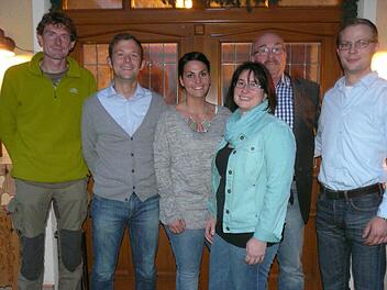 Der neue FW-Vorstand (v. l.) Alexander Thürmer, Marco Trautner, Lisa Fuchs, Tanja Distler, Martin Bischoff, Achim Windisch Foto: Paul Pöhlmann